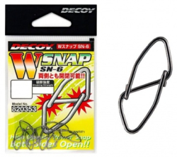 Застежка Decoy SN-6 W Snap №04 (8шт/уп) Застежка Decoy SN-6 W Snap №04 (8шт/уп)