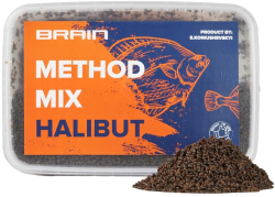 Прикормка Brain Method Mix Halibut 400г Прикормка Brain Method Mix Halibut 400г