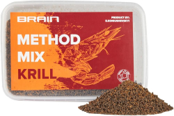 Прикормка Brain Method Mix Krill 400г Прикормка Brain Method Mix Krill 400г
