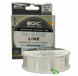 Жилка Golden Catch N-Ice 50м Crystaline 0,128мм Жилка Golden Catch N-Ice 50м Crystaline 0,128мм