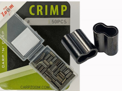 Трубка обжимная Carp Zoom Crimp 0,6мм (50шт/уп) Трубка обжимная Carp Zoom Crimp 0,6мм (50шт/уп)