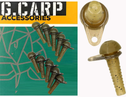Набор Golden Catch G.Carp Semi Fixed Ring Buffer & Ring, Khaki (10шт/уп)