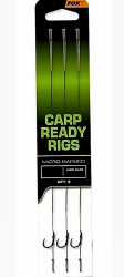 Поводок готовый Fox Carp Ready Rigs - Wide Gape №08 / 20lb (3шт/уп)