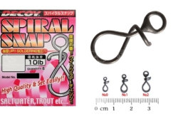 Застібки Decoy Spiral Snap №1 14lbs