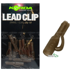 Клипса безопасная Korda Lead Clip Gravel/Clay
