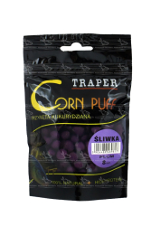 Вулканизированная кукуруза Traper Corn Puff 8мм 20г Слива