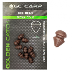 Намисто Golden Catch Heli Beads Brown (10шт/уп)