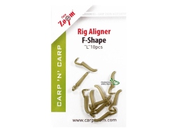 Лентяйка для крючка Carp Zoom Rig Aligner F-Shape L, 10шт (CZ9583)
