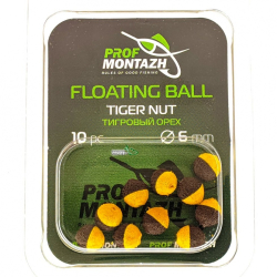 Насадка плавающая ProfMontazh Floating Ball 7мм Тигровый Орех (10шт/уп)