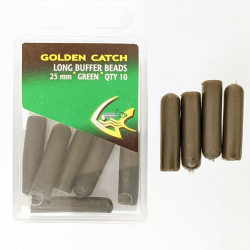 Відбійник Golden Catch Rubber Long Buffer Beads 25мм Green 10шт Відбійник Golden Catch Rubber Long Buffer Beads 25мм Green 10шт