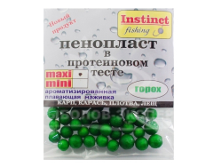 Пенопласт в протеиновом тесте "Instinct" maxi горох Пенопласт в протеиновом тесте "Instinct" maxi горох