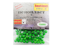 Пенопласт в протеиновом тесте "Instinct" mini анис