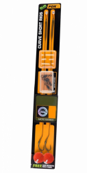 Поводки готовые Fox Edges Curve Short Rigs Green - №08/15lb (2шт/уп)