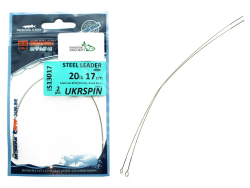 Поводок UKRSPIN Orange Spinning Струна №1 паянный AFW 17см 10кг 0,3мм (2шт/уп) Поводок UKRSPIN Orange Spinning Струна №1 паянный AFW 17см 10кг 0,3мм (2шт/уп)
