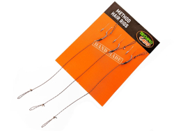 Поводок Technocarp "Method" 15lb крючок Curve Shank №08 (3шт/уп) Поводок Technocarp "Method" 15lb крючок Curve Shank №08 (3шт/уп)