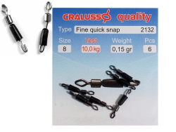 Вертлюг быстросъемный Cralusso Match Quick Snap (2132) №12