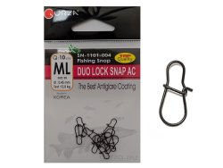Застібка Gurza Duo Lock Snap AC #ML (10шт/уп) Застібка Gurza Duo Lock Snap AC #ML (10шт/уп)
