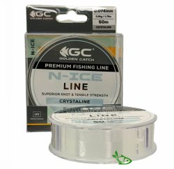Жилка Golden Catch N-Ice 50м Crystaline 0,128мм Жилка Golden Catch N-Ice 50м Crystaline 0,128мм