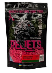 Пеллетс Carptronik Method Stick-Mix Pellets 250г 3мм - Strawberry (клубника)