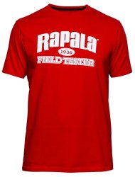 Футболка Rapala Field Tester, красная, разм. L Футболка Rapala Field Tester, красная, разм. L