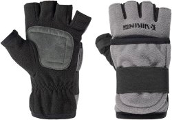 Рукавички Viking Fishing Ice Pro Gloves (fleece) 5 cut finger+cover, grey-graphite розм. L Рукавички Viking Fishing Ice Pro Gloves (fleece) 5 cut finger+cover, grey-graphite розм. L