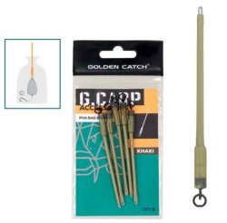 Втулка для грузил GC G.Carp PVA Bag Stems S (5шт/уп) Втулка для грузил GC G.Carp PVA Bag Stems S (5шт/уп)