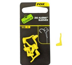Ледарки для зіг-ріг оснасток Fox Zig Aligna sleeves - yellow, 8шт (CAC469) Ледарки для зіг-ріг оснасток Fox Zig Aligna sleeves - yellow, 8шт (CAC469)