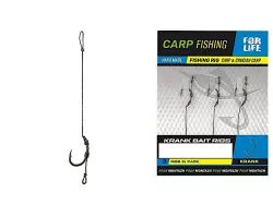 Повідець під бойл ProfMontazh Krank Bait Rigs - гач.№4/10см/25lb (3шт/уп) Повідець під бойл ProfMontazh Krank Bait Rigs - гач.№4/10см/25lb (3шт/уп)
