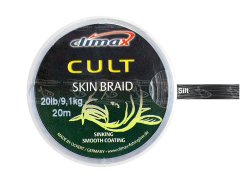 Повідцевий матеріал Climax Cult Skin Braid 20м 20lb Black Silt Повідцевий матеріал Climax Cult Skin Braid 20м 20lb Black Silt