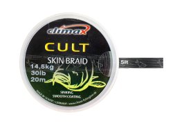 Повідцевий матеріал Climax Cult Skin Braid 20м 30lb Black Silt Повідцевий матеріал Climax Cult Skin Braid 20м 30lb Black Silt