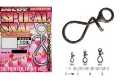 Застібки Decoy Spiral Snap №0 10lbs Застібки Decoy Spiral Snap №0 10lbs
