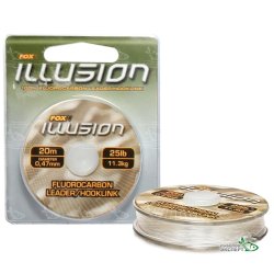 Повідцевий матеріал Fox Illusion Shockleader 20м 25lb Повідцевий матеріал Fox Illusion Shockleader 20м 25lb