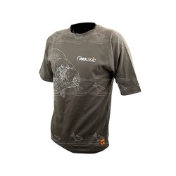 Футболка Prologic Carp T-Shirt Short/S Sage Green XL Футболка Prologic Carp T-Shirt Short/S Sage Green XL