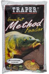Прикормка Traper Method Feeder 750г Bloodworm (Мотиль) Прикормка Traper Method Feeder 750г Bloodworm (Мотиль)