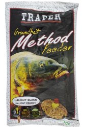 Прикормка Traper Method Feeder 750г Halibut Black Прикормка Traper Method Feeder 750г Halibut Black
