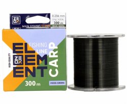 Лісочка ZEOX Element Carp Moss Green 300м 0,256мм Лісочка ZEOX Element Carp Moss Green 300м 0,256мм