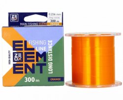 Леска Zeox Element Long Distance Orange 300м 0,405мм