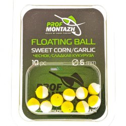 Насадка плавающая ProfMontazh Floating Ball 5мм - Чеснок/Сладкая Кукуруза