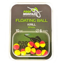 Насадка плавающая ProfMontazh Floating Ball 7мм Криль (10шт/уп)