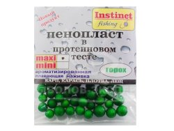 Пенопласт в протеиновом тесте "Instinct" maxi горох Пенопласт в протеиновом тесте "Instinct" maxi горох