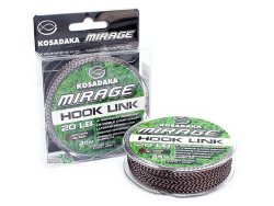 Поводковый материал Kosadaka Mirage 25м 20lb коричневый/черный Поводковый материал Kosadaka Mirage 25м 20lb коричневый/черный