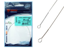 Поводок UKRSPIN Orange Spinning Струна №1 паянный AFW 15см 12кг (2шт/уп) Поводок UKRSPIN Orange Spinning Струна №1 паянный AFW 15см 12кг (2шт/уп)