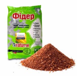 Прикормка Fanatik Фидер 900г Сахарная Кукуруза