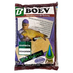 Прикормка BOEV Exclusive Карась Конопля 1кг Прикормка BOEV Exclusive Карась Конопля 1кг