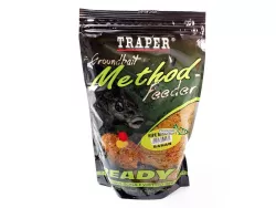 Прикормка Traper Method Feeder Ready 750г Banana Прикормка Traper Method Feeder Ready 750г Banana