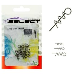 Штопор для силикона Select Spring line 6мм