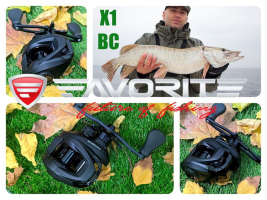 Котушка Favorite X1 BC 100HD1L - основа твого кастингу!