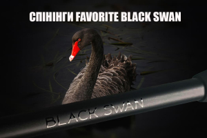Спінінги Favorite Black Swan прилетіли до Нового Року!
