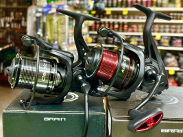 Brain Classic III Feeder и Brain Apex III Feeder - мощные новинки катушек для фидера