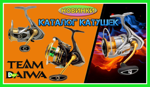 Котушки Daiwa - каталог найцікавіших новинок для осені